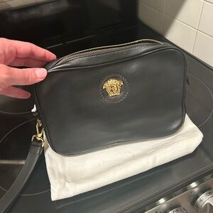 Versace Pouch With Detachable Strap